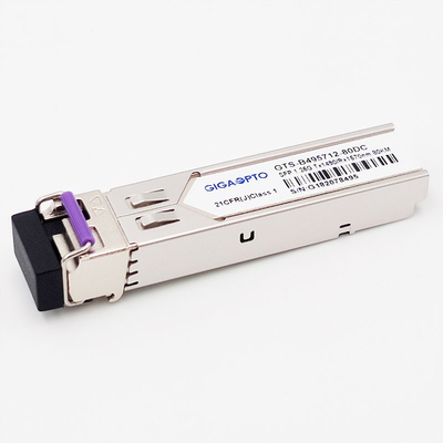 Modulo ricetrasmettitore LC SMF DOM 80 km BiDi SFP 1000BASE-BX TX1490nm/RX1570nm 80 km