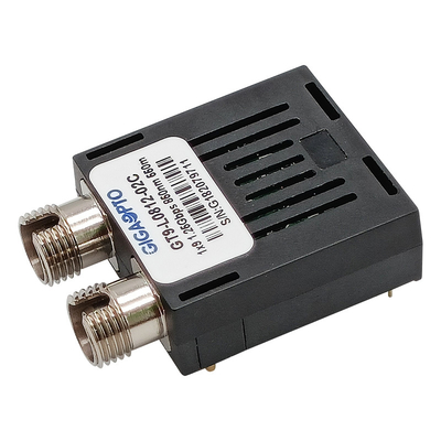modulo duplex LVPECL PECL del ricetrasmettitore di 1.25Gbps 1x9 850nm MMF 550m SC/FC/ST