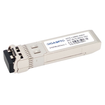 DOM LC MMF del modulo 300m del ricetrasmettitore della fibra dell'interruttore 850nm di Manica 8GFC SFP+ della fibra 8G