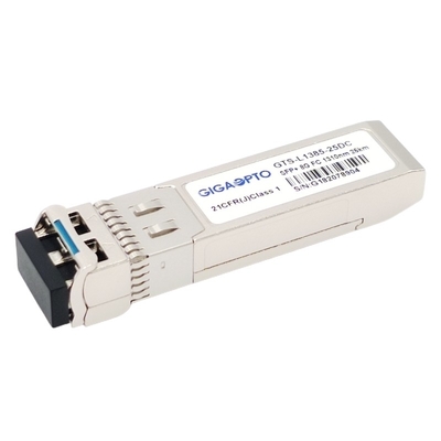 DOM del modulo SMF 1310nm 25km LC del ricetrasmettitore di Manica della fibra di SFP+ 8G FC