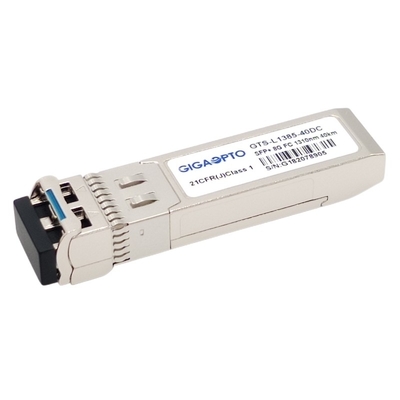 Modulo 1310nm di ER 40km del ricetrasmettitore di Manica FC SFP+ della fibra dei DOM 8G