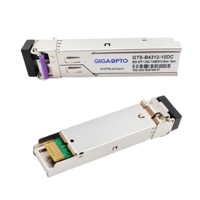 Ricetrasmettitore TX1490nm/RX1310nm SMF 10km di 1000BASE-BX Cisco SFP BiDi per GLC-BX-D