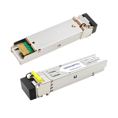 Modulo 10km del ricetrasmettitore di TX1550nm RX1310nm Cisco 1000BASE-BX SFP per SMF GLC-BX-10D