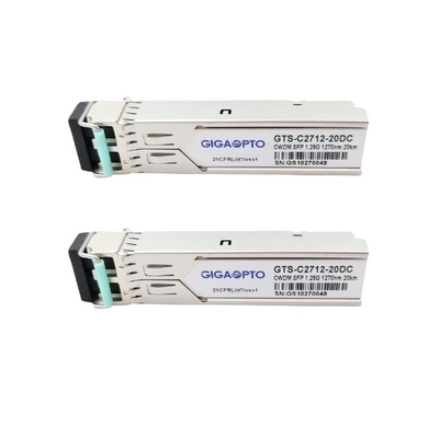 CWDM 1.5W SFP Transceiver per il consumo
