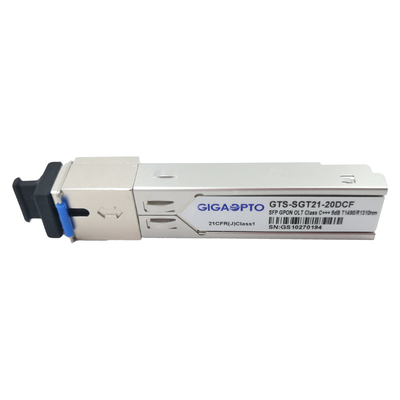 Moduli ottici DDM di potere della classe D 8dBm TX del ricetrasmettitore di SFP GPON OLT