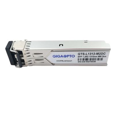 Duplex ottico LC del modulo del ricetrasmettitore dei DOM 1.25G di SFP 1000BASE-SX 1310nm MMF 2km