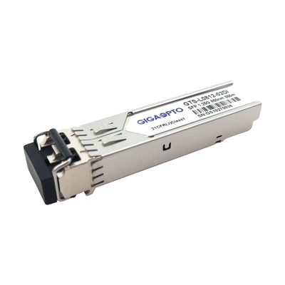 ricetrasmettitore industriale 1000BASE-SX 850nm 550m LC duplex MMF DOM Module di 1.25G SFP