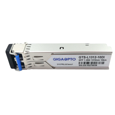 modulo industriale 1000BASE-LX/LH del ricetrasmettitore dei DOM LC di 1.25G SFP 550m MMF/10km SMF 1310nm