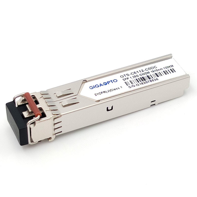 DOM duplex del modulo 1.25G 1000BASE CWDM 1270 1610nm 120km LC SMF del ricetrasmettitore di SFP