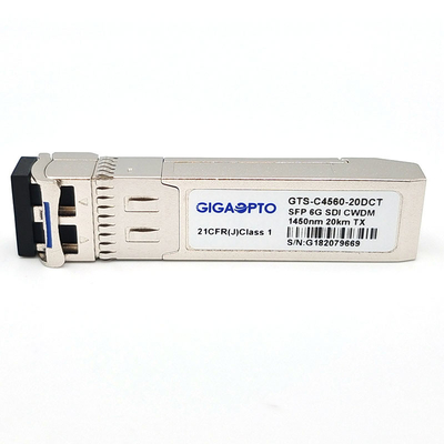 singoli DOM MSA del modulo di trasmettitore di 6G SDI 1270nm-1450nm CWDM 20km LC