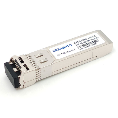 moduli di ricevitore di PIN 10km SMF LC di 6G SDI SMPTE SFP singoli MSA