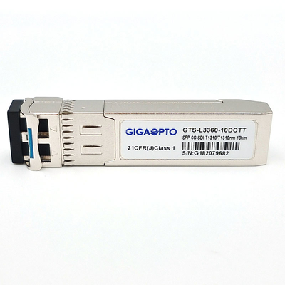 modulo di trasmettitori doppio di LC del duplex di 6G SDI SMPTE SFP 1310nm 10km SMF NON MSA