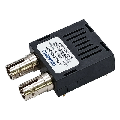 modulo duplex ottico del ricetrasmettitore di singolo modo della st dello Sc FC del ricetrasmettitore 1310nm SMF 20km di 64K~52Mbps 1x9