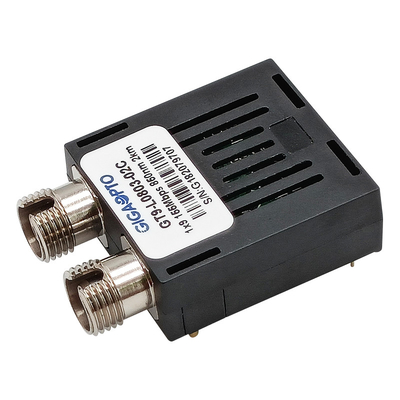 ricetrasmettitore duplex ottico LVPECL PECL della st 850nm dello Sc FC del ricetrasmettitore 2km MMF di 155Mbps 1x9