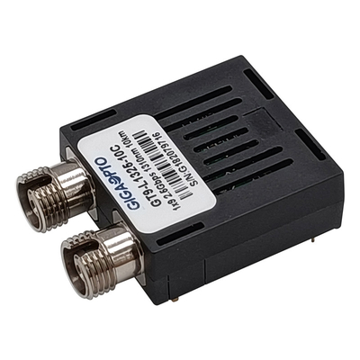modulo duplex ottico del ricetrasmettitore della st LVPECL PECL dello Sc FC del ricetrasmettitore 1310nm 10km SMF di 2.5Gbps 1x9