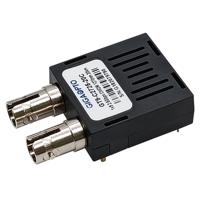Modulo duplex ottico della st FC SMF dello Sc del ricetrasmettitore 2.5Gbps CWDM 1270nm 1610nm 20km di DFB 1x9