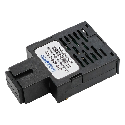modulo ottico del ricetrasmettitore della st dello Sc FC del ricetrasmettitore BIDI TX1310nm RX1550nm SMF 20km di 1.25Gbps 1x9