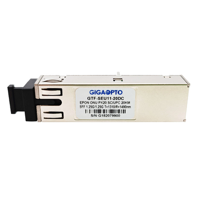 Sc UPC SMF DDM del modulo ONU PX20 1.25G SFF 2x10 TX1310nm/RX1490nm di EPON SFF