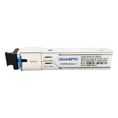 Connettore ottico generico DDM dello Sc APC del modulo SMF 1310nm 1490nm del ricetrasmettitore della classe B+ ONU GPON SFP