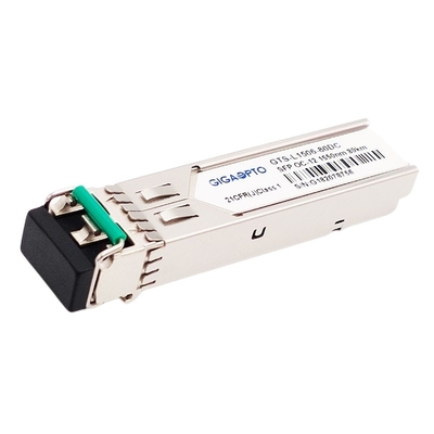 DOM di LC SMF del modulo del ricetrasmettitore di SFP OC-12/STM-4 622Mbps SONET/SDH 1550nm 80km