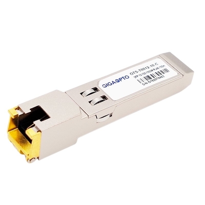 Modulo ottico di rame del ricetrasmettitore del gatto 6/6a RJ-45 di SFP 10/100/1000BASE-T 100m SGMII