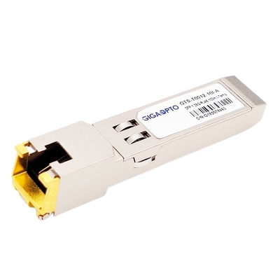 industriale ottico del rame RJ-45 100m del modulo 1000BASE T del ricetrasmettitore di SFP di singolo modo 1000Mbps