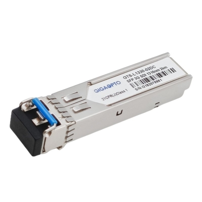 i moduli del ricetrasmettitore di 3G lo SDI SMPTE SFP 1310nm 2km SMF collegano la piedinatura in duplex dei DOM MSA di LC con i video modelli patologici