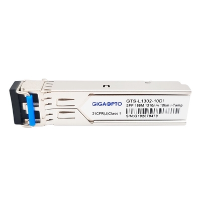 DOM di LC industriali del duplex del ricetrasmettitore ottico SMF di 155Mbps 1310nm 10km 100BASE LX SFP