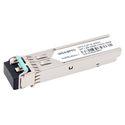 modulo SMF DOM Duplex LC del ricetrasmettitore di 1.25G 1270 ~1610nm 100km 1000BASE CWDM SFP