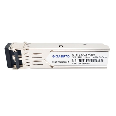 DOM 155Mbps di LC ottici industriali 1310nm MMF 2km del duplex del modulo 100BASE FX del ricetrasmettitore di SFP