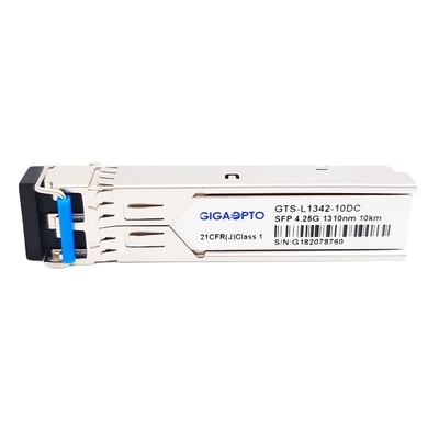 modulo duplex del ricetrasmettitore dei DOM 4.25G di SFP 1310nm 10km SMF LC del modulo di Manica della fibra 4G