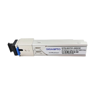 moduli del ricetrasmettitore della classe C+++ 7dBm di 1490nm 1310nm GPON OLT SFP