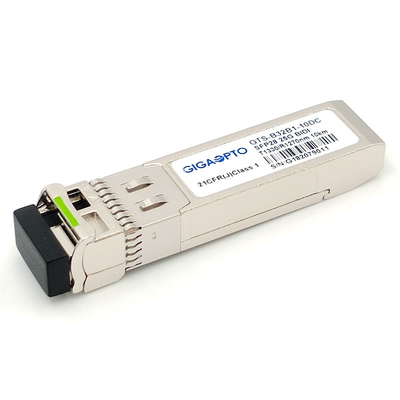DOM semplici bidirezionali del modulo 1330nm TX 1270nm RX 10km LC SMF di SFP28 25GBASE SFP