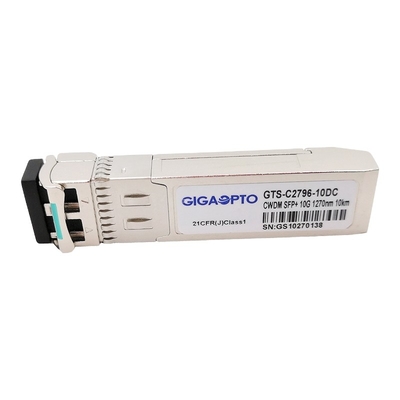 DOM ottici del modulo SMF 10km LC del ricetrasmettitore 1610nm di 10Gbps SFP+ CWDM LR 1270