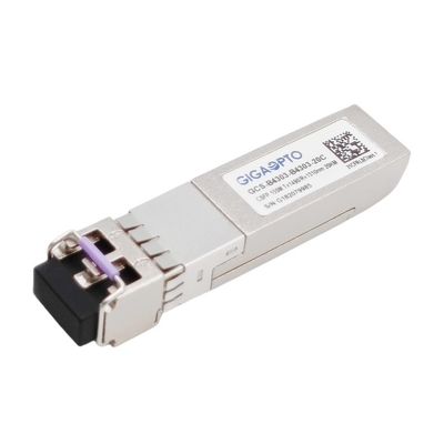 2 DOM del ricetrasmettitore TX1490nm RX1310nm LC 20km della fibra della fibra 100BASE BIDI CSFP