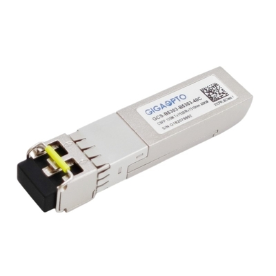 100BASE BX CSFP si raddoppiano DOM di LC del ricetrasmettitore di BIDI 40km TX1550nm RX1310nm MP