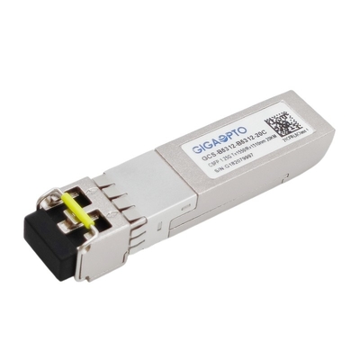 Singola fibra di 1.25G BIDI CSFP del modulo doppio del ricetrasmettitore LX TX1550nm RX1310nm SMF 20km Sfp