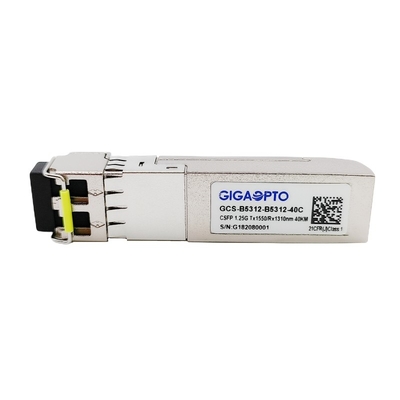 DOM doppi del ricetrasmettitore 40km TX1550 RX1310 MP LC di 1000BASE CSFP BIDI