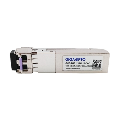 1000BASE CSFP si raddoppiano BIDI 120km TX1490 RX1550 MP LC DOM Transceiver