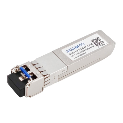 1000BASE CWDM CSFP si raddoppiano DOM di LC del ricetrasmettitore del C47 MP di BIDI 80km TX C51 RX