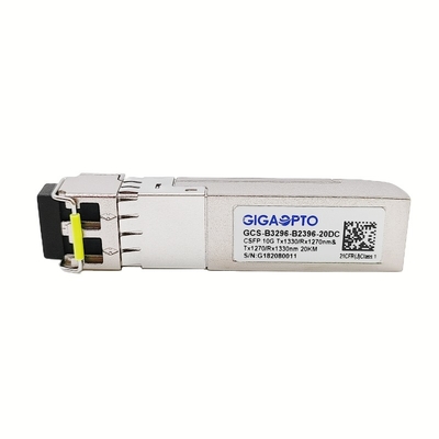 10G il compatto SFP+ si raddoppia DOM del ricetrasmettitore 20km LC di BIDI