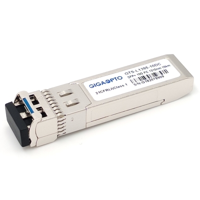 Ricetrasmettitore ottico del modulo dei DOM LC SMF di Manica 1310nm 10km della fibra di SFP+ 10G FC