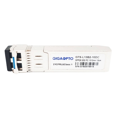 DOM del ricetrasmettitore 1310nm 10km SMF LC di Manica della fibra di 32G FC LW SFP28