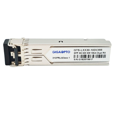 Modulo patologico doppio dei modelli dei ricevitori 1310nm 10km di SFP video per SD-SDI HD-SDI e 3G-SDI non MSA