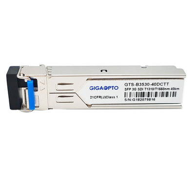 Modulo patologico ottico doppio non MSA dei modelli dei trasmettitori 1310nm/1550nm 10km di 3G-SDI 1-Fiber BiDi video