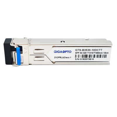 Di 3G-SDI 1-Fiber BiDi video dei modelli dei trasmettitori 1310nm/1550nm 10km del modulo piedinatura patologica doppia di MSA non