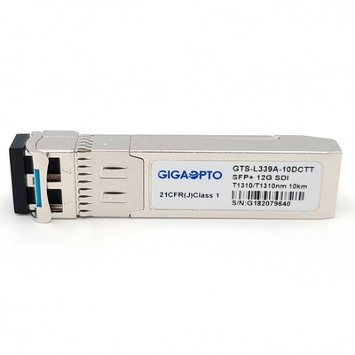 Non video SFP 1310nm DOM doppi del modulo di trasmettitori ottici di MSA 12G-SDI 10km LC