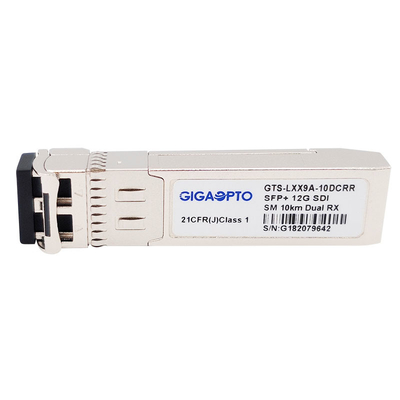 Piedinatura doppia del modulo di ricevitori di 12G-SDI SFP+ 10km LC DOM Non MSA