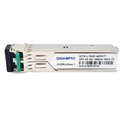 Video SFP trasmettitore 1550nm 40km di MSA 3Gbps per la deviazione standard HD 3G SDI