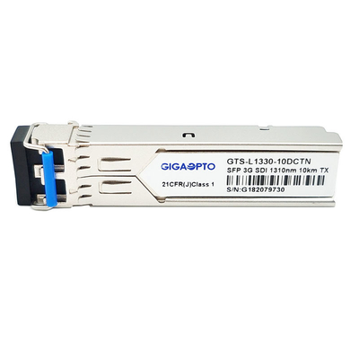 Non modulo di trasmettitore dei video modelli patologici di MSA 3G SDI SFP Tx 1310nm 10km singolo DDM per SD/HD/3G SDI